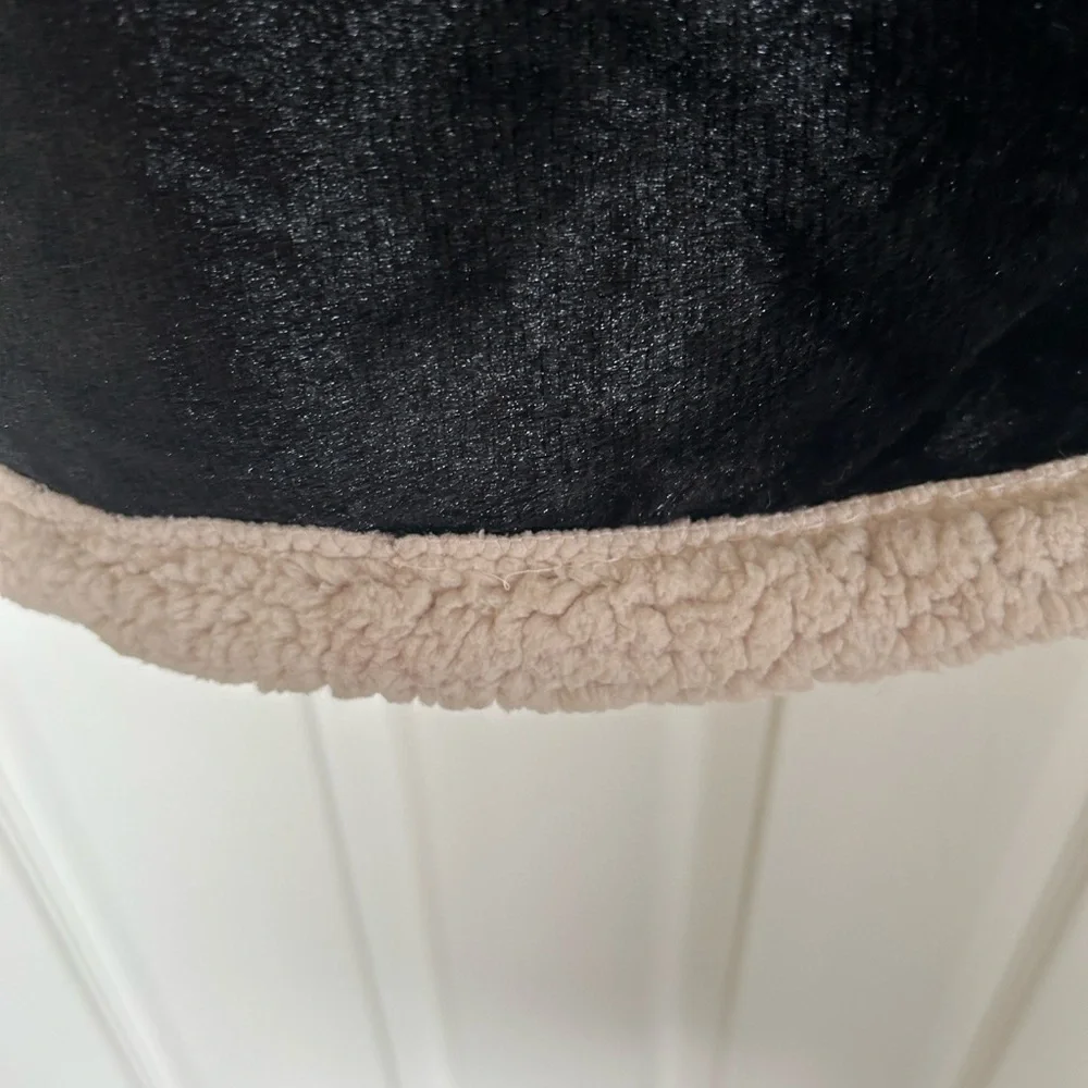 Monty Reversible Faux Fur Sherpa Throw Blanket - BRAND NEW